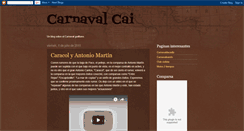 Desktop Screenshot of carnavalcai.blogspot.com