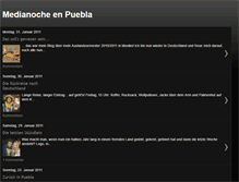 Tablet Screenshot of medianocheenpuebla.blogspot.com