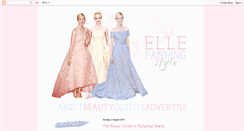 Desktop Screenshot of ellefanningstyle.blogspot.com