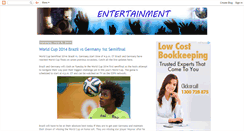 Desktop Screenshot of entertainment-view.blogspot.com