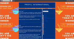 Desktop Screenshot of profil-international.blogspot.com