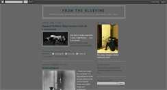 Desktop Screenshot of bluevinestudio.blogspot.com