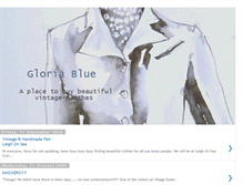 Tablet Screenshot of gloria-blue.blogspot.com