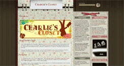 Desktop Screenshot of charlies-closet.blogspot.com