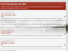 Tablet Screenshot of clubsenderistadeojen.blogspot.com