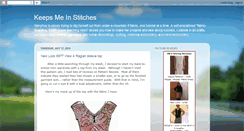 Desktop Screenshot of keepsmeinstitches.blogspot.com