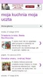 Mobile Screenshot of mojakuchniamojauczta.blogspot.com
