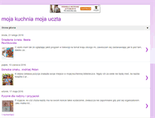 Tablet Screenshot of mojakuchniamojauczta.blogspot.com