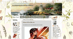 Desktop Screenshot of laestanteriadeloslibros.blogspot.com