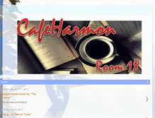 Tablet Screenshot of cafeharmon.blogspot.com