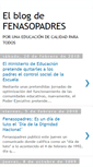 Mobile Screenshot of fenasopadres.blogspot.com