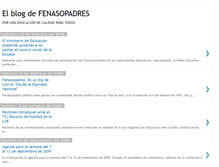 Tablet Screenshot of fenasopadres.blogspot.com