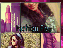 Tablet Screenshot of fashion5-shruti.blogspot.com