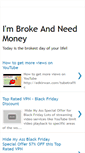 Mobile Screenshot of imbrokeandneedmoney.blogspot.com