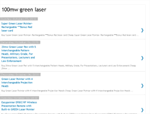 Tablet Screenshot of 100mwgreenlaser.blogspot.com