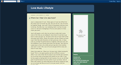 Desktop Screenshot of love-music-lifestyle.blogspot.com