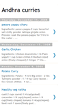 Mobile Screenshot of andhra-curries.blogspot.com