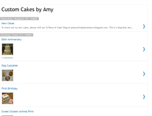 Tablet Screenshot of customcakesbyamy.blogspot.com