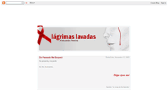 Desktop Screenshot of lagrimaslavadas.blogspot.com