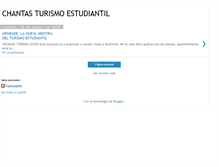 Tablet Screenshot of chastasturismoestudiantil.blogspot.com