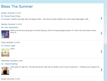 Tablet Screenshot of blessthe-summer.blogspot.com