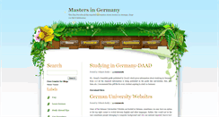 Desktop Screenshot of germanymasters.blogspot.com