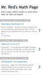 Mobile Screenshot of mrredmath.blogspot.com