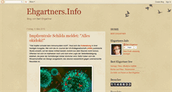 Desktop Screenshot of ehgartner.blogspot.com