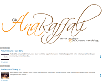 Tablet Screenshot of anaraffali.blogspot.com