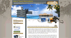 Desktop Screenshot of islandtraveldestinations.blogspot.com