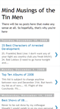 Mobile Screenshot of mindmusingsofthetinmen.blogspot.com