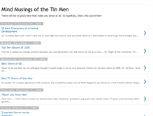 Tablet Screenshot of mindmusingsofthetinmen.blogspot.com