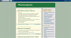 Desktop Screenshot of pharmacognosia.blogspot.com