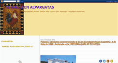 Desktop Screenshot of el-gallo-en-alpargatas.blogspot.com