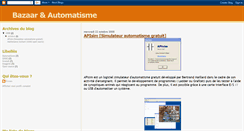 Desktop Screenshot of bazaarautomatisme.blogspot.com
