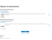 Tablet Screenshot of bazaarautomatisme.blogspot.com