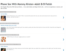 Tablet Screenshot of mommykirsten.blogspot.com