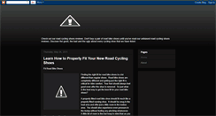Desktop Screenshot of cyclingshoesreviews.blogspot.com