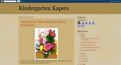 Desktop Screenshot of kindergartenkapers1.blogspot.com