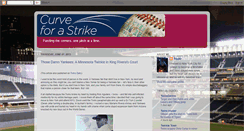 Desktop Screenshot of curveforastrike.blogspot.com