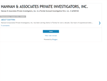 Tablet Screenshot of hannandetectives.blogspot.com