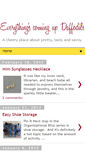 Mobile Screenshot of everythingscomingupdaffodils.blogspot.com