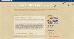 Desktop Screenshot of district9980.blogspot.com