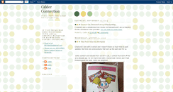 Desktop Screenshot of calderconnection.blogspot.com