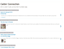 Tablet Screenshot of calderconnection.blogspot.com