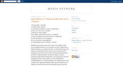 Desktop Screenshot of medianetwork.blogspot.com