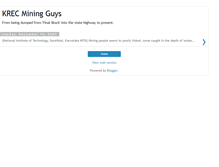 Tablet Screenshot of miningkrec.blogspot.com