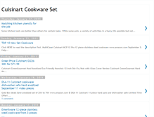 Tablet Screenshot of cuisinartcookwareset4u.blogspot.com