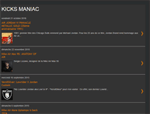 Tablet Screenshot of kicksmaniac.blogspot.com