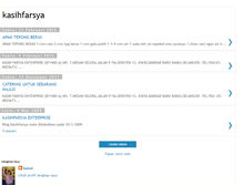 Tablet Screenshot of kasihfarsya.blogspot.com